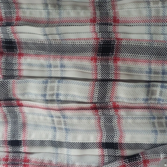 Womens plaid blouse - Picture 2 of 4